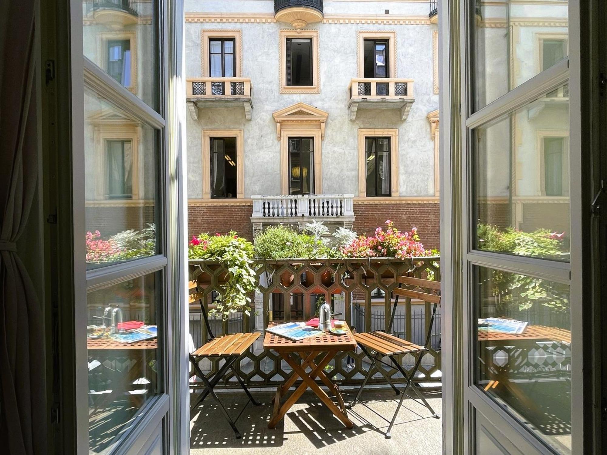 La Casa Di Ringhiera - Silenzioso Appartamento Di Charme Con Balcone Nel Quadrilatero Romano تورينو المظهر الخارجي الصورة